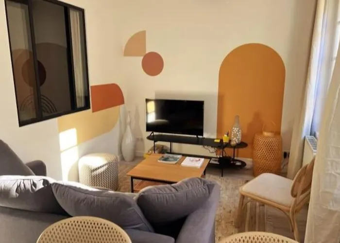 Апартаменты Les Arches - Belle Decoration - Wifi - Ac Clim Вильнёв-ле-Авиньон